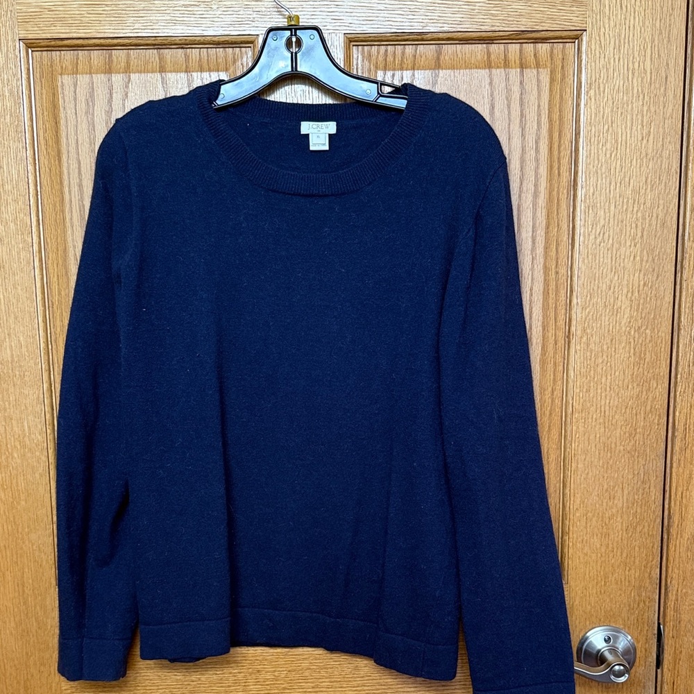 J. Crew Midnight Blue Pullover